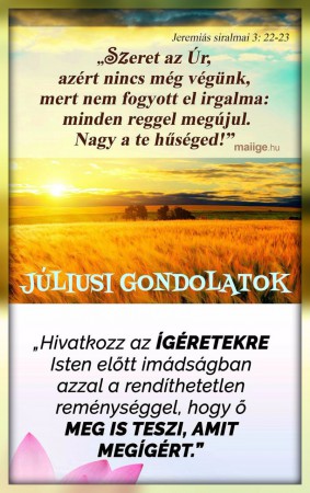 2017 - július hónap gondolatai